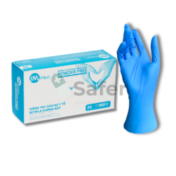 Găng tay Nitrile I-Med xanh 3.5g