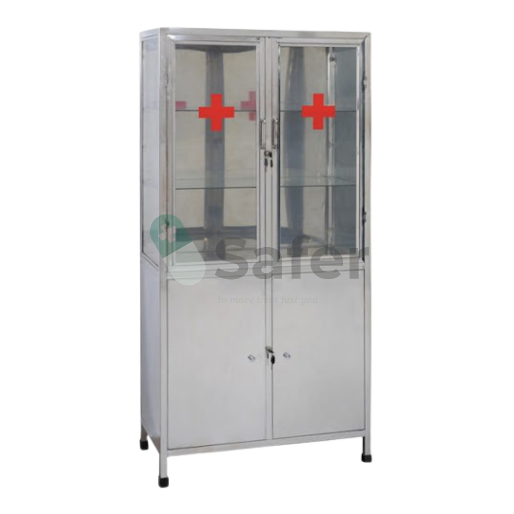 Tủ thuốc inox có ngăn độc AB